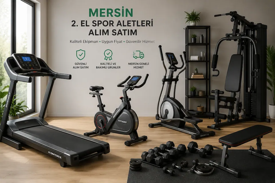 Mersin 2. El Spor Aletleri Alım Satım 2 – Mersin 2. El Spor Aletleri Mersin ikinci el spor aletleri alım satım kapsamında koşu bandı, kondisyon bisikleti, eliptik bisiklet, dambıl seti ve ev tipi fitness ekipmanları.
