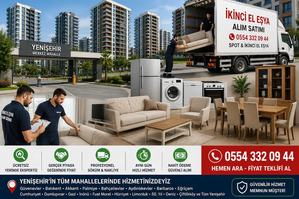 Yenişehir İkinci El Eşya 2 – Yenişehir İkinci El Eşya Yenişehir İkinci El Eşya hizmetinde mobilya, beyaz eşya ve diğer ev eşyaları adresinizde incelenerek profesyonel ekibimiz tarafından teslim alınıyor.